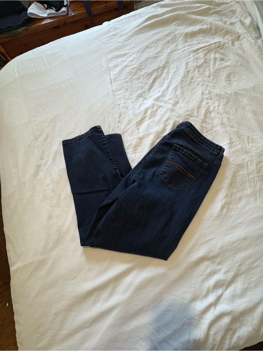Bandolino - Mandie - Dark Blue Denim Jeans -18W - Picture 5 of 7